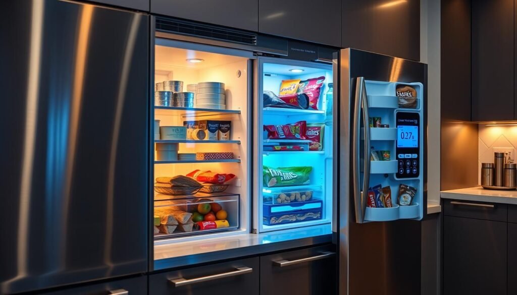 snack storage temperature control